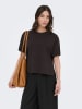 JDY Shirt "Astra" in Dunkelbraun