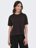 JDY Shirt "Astra" in Dunkelbraun