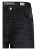 Sublevel Jeans-Bermudas in Schwarz