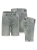 Sublevel Jeans-Bermudas in Grau