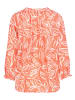 Eight2Nine Blouse oranje/crème