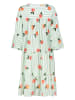 Sublevel Jurk mintgroen/crème