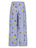 Sublevel Broek blauw/wit