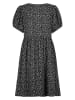 Sublevel Kleid in Schwarz/ Weiß