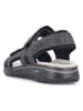 rieker Sandalen in Anthrazit