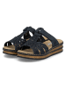 rieker Slippers donkerblauw