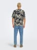 ONLY & SONS Blouse "Onsdash" - regular fit - beige/groen/zwart