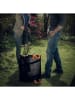 Fiskars PopUp-Gartensack in Schwarz/ Orange - 56 l