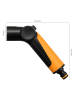 Fiskars Spuitpistool “Nozzle” zwart/oranje