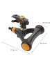 Fiskars Gartensprinkler "Impulse" in Schwarz/ Orange