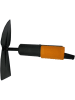Fiskars Dubbele pikhaak "QuickFit" zwart/oranje
