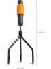 Fiskars Krabber "QuickFit" zwart/oranje