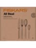 Fiskars 24tlg. Besteck-Set in Silber