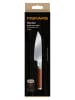 Fiskars Kochmesser in Silber/ Braun - (L)14 cm