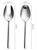 Fiskars 2tlg. Set: Salatbesteck in Silber