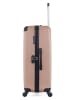 BlueStar 2-delige hardcase-trolleyset "Opera" roségoudkleurig