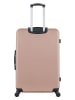 BlueStar 2-delige hardcase-trolleyset "Opera" roségoudkleurig