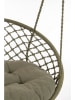 Bizzotto Fotel wiszący "Javier" w kolorze khaki - wys. 130 x Ø 80 cm