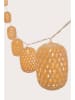 Bizzotto Solarlichtketting "Harumy" lichtbruin - (L)420 cm