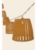 Bizzotto Solar-Lichterkette "Harumy" in Hellbraun - (L)420 cm