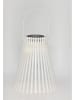 Bizzotto Solarlamp "Estel" wit - (H)26 x Ø 24 cm