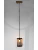 Bizzotto Hanglamp "Jenifa" zwart - (H)170 x Ø 20 cm