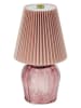 Bizzotto LED-Tischleuchte "Arabelle" in Rosa - (H)21 x Ø 11,5 cm