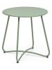Bizzotto Stolik "Austin" w kolorze zielonym - wys. 45 x Ø 45 cm