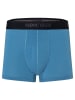 super.natural Funktionsboxershorts "Tundra175" in Blau/ Schwarz