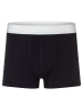 super.natural Boxershort "Bio Base" zwart/wit