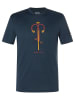 super.natural Trainingsshirt "Vintage Bike" donkerblauw