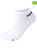 super.natural 2-delige set: sokken "SN Sneaker" wit
