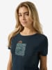 super.natural Trainingsshirt "Sea Line" in Dunkelblau