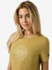 super.natural Trainingsshirt "Ornament" geel