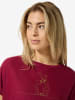 super.natural Trainingsshirt "Cat Yoga" rood