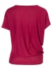 super.natural Trainingsshirt "Cat Yoga" rood
