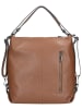 Wojas Leder-Schultertasche in Beige - (B)35 x (H)35 x (T)11 cm