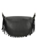 Wojas Leder-Brustbeutel in Schwarz - (B)25 x (H)15 x (T)8 cm