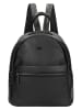 Wojas Leder-Rucksack in Schwarz - (B)23 x (H)26 x (T)11 cm