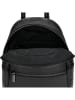 Wojas Leder-Rucksack in Schwarz - (B)23 x (H)26 x (T)11 cm