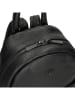 Wojas Leder-Rucksack in Schwarz - (B)23 x (H)26 x (T)11 cm