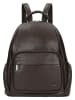 Wojas Leder-Rucksack in Braun - (B)22 x (H)30 x (T)15 cm