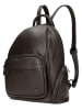Wojas Leder-Rucksack in Braun - (B)22 x (H)30 x (T)15 cm