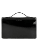 Wojas Skórzana torebka w kolorze czarnym - 21 x 12 x 4 cm