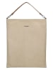 Wojas Leder-Henkeltasche in Beige - (B)35 x (H)42 x (T)4 cm