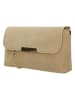 Wojas Leder-Umhängetasche in Beige - (B)21 x (H)11 x (T)2 cm