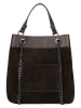 Wojas Leder-Henkeltasche in Braun - (B)34 x (H)32 x (T)14 cm