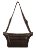 Wojas Leder-Brustbeutel in Braun - (B)24 x (H)16 x (T)5 cm
