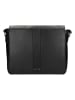 Wojas Leder-Umhängetasche in Schwarz - (B)35 x (H)28 x (T)9 cm