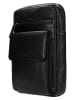 Wojas Leder-Umhängetasche in Schwarz - (B)20 x (H)28 x (T)5 cm